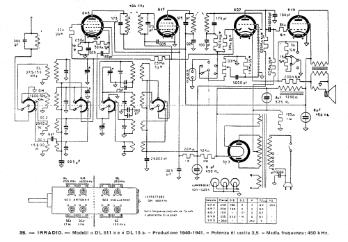 DL512; Irradio; Milano (ID = 2584290) Radio