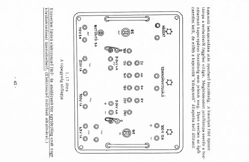 Univerzális Tápegység / Universal Power Supply ITG/1960; Iskolai Taneszközök (ID = 2401548) Aliment.