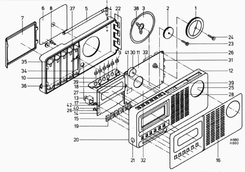 TCR 3000; ITT-Graetz (ID = 93900) Radio