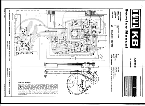 Junior 2 ML12R; ITT-KB; Foots Cray, (ID = 1577903) Radio