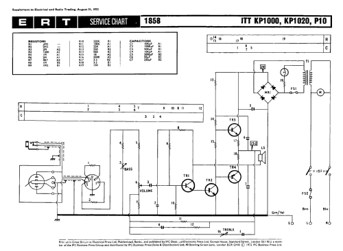 KP1000; ITT-KB; Foots Cray, (ID = 2305712) R-Player