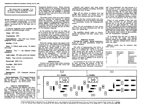 KP820; ITT-KB; Foots Cray, (ID = 2305728) R-Player