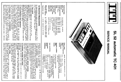 SL52 Automatic SL52; ITT-KB; Foots Cray, (ID = 1583435) Sonido-V