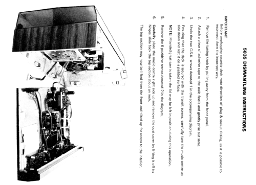 Music Centre UA5035 or MC5035; ITT-KB; Foots Cray, (ID = 1589141) Radio