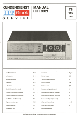 Exclusive-Line 90 9021; ITT Schaub-Lorenz (ID = 2756752) Sonido-V