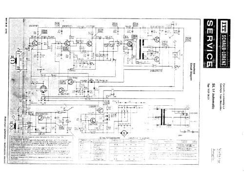 SL51 Automatic 51312621; ITT Schaub-Lorenz (ID = 131315) Reg-Riprod