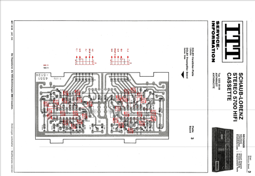 Stereo Cassette 5700 Hifi; ITT Schaub-Lorenz (ID = 1985959) Radio