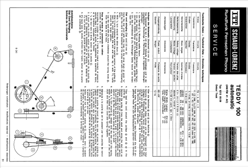 Teddy automatic 100 52130509; ITT Schaub-Lorenz (ID = 1881194) Radio