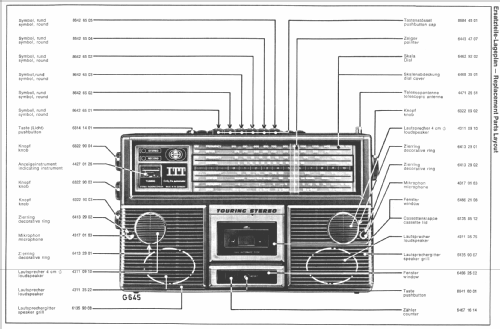 Touring stereo cassette 10952151641 ; ITT Schaub-Lorenz (ID = 99861) Radio