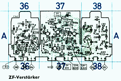 Weltspiegel Color Elektronik 1341; ITT Schaub-Lorenz (ID = 1381984) Television
