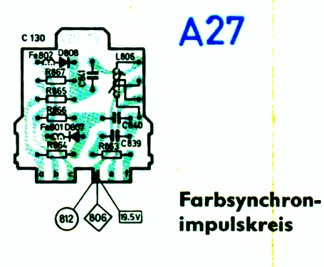Weltspiegel Color Elektronik 1341; ITT Schaub-Lorenz (ID = 1381985) Television