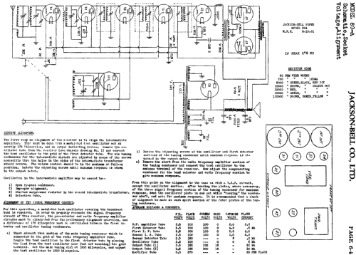 89A ; Jackson-Bell Co. pre (ID = 457144) Radio