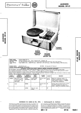 DP-51 ; Jackson Industries (ID = 3011379) Radio