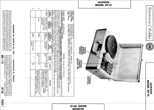 DP-51 ; Jackson Industries (ID = 562189) Radio