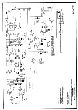 8 Transistor Radio 629-1654 Code No. 2.71102; JCPenney, Penney's, (ID = 2951737) Radio