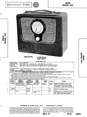 949 ; Jewel Radio Corp.; (ID = 2951714) Radio