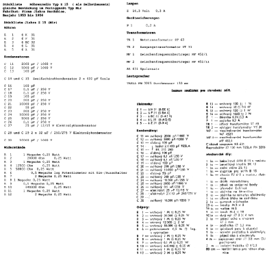 E615; Jiskra, Výrobní (ID = 368192) Kit