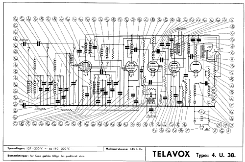 Telavox 4.U.38; Jörgensen, Clemen; (ID = 1419563) Radio