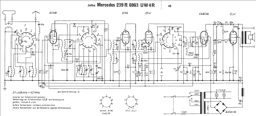 Mercedes 239R 6963 UW4R; Jotha-Radio, El.-App (ID = 1697387) Radio