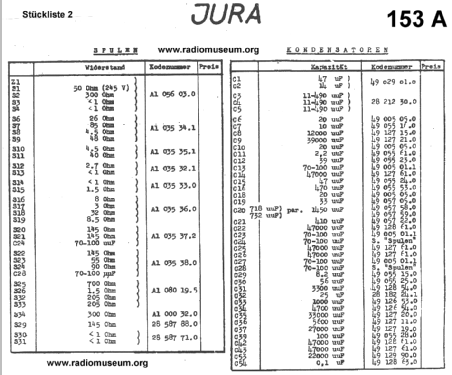 153A; Jura; La Chaux-de- (ID = 24920) Radio