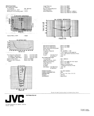 AM-FM Stereo Tuner VT-700; JVC - Victor Company (ID = 2963288) Radio