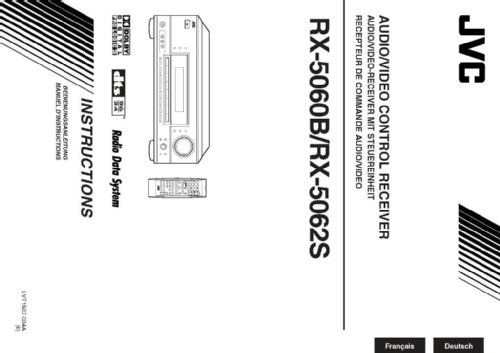 Audio-Video Control Receiver RX-5062S; JVC - Victor Company (ID = 2522938) Radio