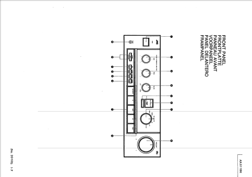 AX-511BK; JVC - Victor Company (ID = 2476992) Ampl/Mixer