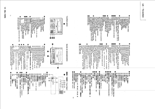 Mono Component System UX-T3 - UX-TR3; JVC - Victor Company (ID = 2480542) Radio