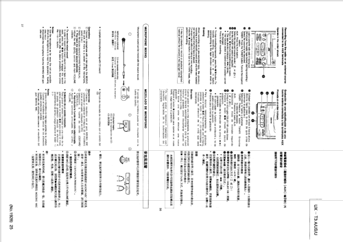 Mono Component System UX-T3 - UX-TR3; JVC - Victor Company (ID = 2480612) Radio