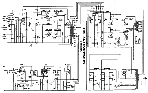 High Fidelity System 10/14A; K.G.H. Pty., Ltd. (ID = 1986388) Radio