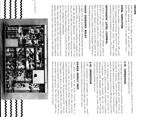 Viceroy SSB Transmitter Mark III ; K.W. Electronics Ltd (ID = 1270197) Amateur-T