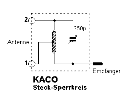 Steck-Sperrkreis ; Kaco, Kupfer-Asbest- (ID = 253603) mod-past25