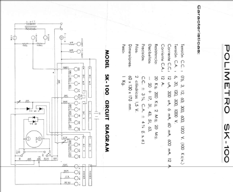 Multimeter SK-100; Kaise Electric Works (ID = 899209) Ausrüstung