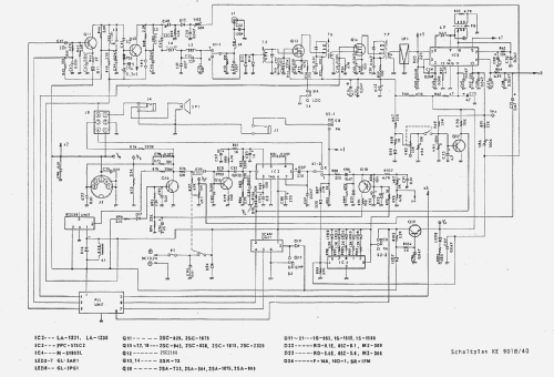 CB-Funkgerät KE9018/40; Kaiser Electronic (ID = 1990405) Commercial TRX