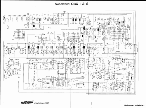 Handsprechfunkgerät CBX-12S; Kaiser Electronic (ID = 952758) Citizen