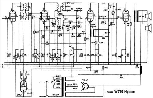 Kaiser-Hymne W790; Kaiser KG, W. bzw. (ID = 25835) Radio