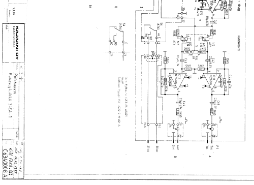 Channel Strip 34EA-15; Kajaani (ID = 2044800) Ampl/Mixer