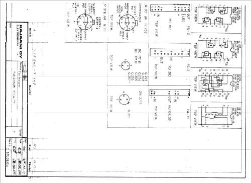 Channel Strip Module 10EA-71; Kajaani (ID = 2036322) Ampl/Mixer