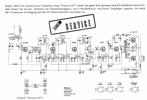 Amicus MW + NW; Kapsch & Söhne KS, (ID = 704191) Radio