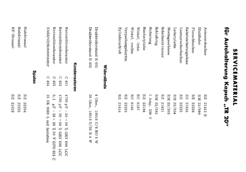 Autohalterung RZ 22185; Kapsch & Söhne KS, (ID = 1552827) Divers