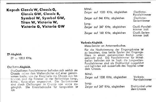 Classic G ; Kapsch & Söhne KS, (ID = 601148) Radio