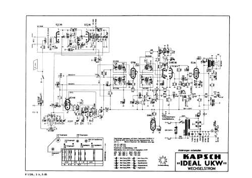 Ideal UKW ; Kapsch & Söhne KS, (ID = 71947) Radio