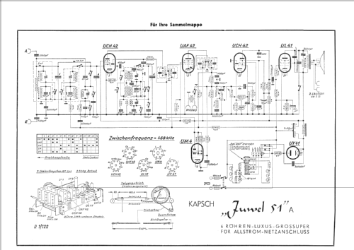 Juwel 51A; Kapsch & Söhne KS, (ID = 44976) Radio