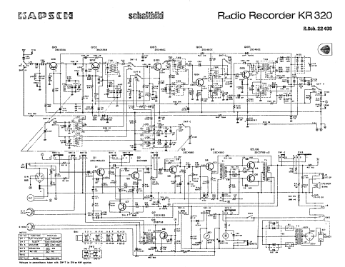 Radio-Recorder KR320; Kapsch & Söhne KS, (ID = 147381) Radio