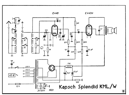 Splendid KML/W; Kapsch & Söhne KS, (ID = 604961) Radio