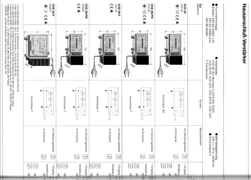 Hausanschluß-Verstärker VOS 34/F BN 230077; Kathrein; Rosenheim (ID = 1754015) RF-Ampl.