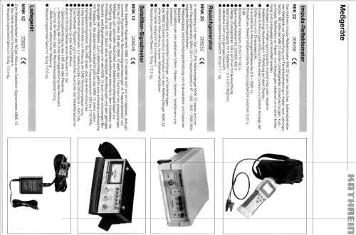 Impuls-Reflektometer MIK 22 BN 208308; Kathrein; Rosenheim (ID = 1759130) Equipment