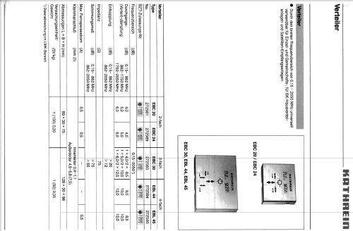 Verteiler EBC 30 BN 272583; Kathrein; Rosenheim (ID = 1735836) Misc