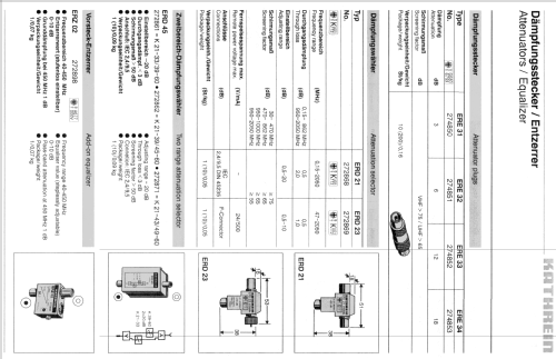 Vorsteck-Entzerrer ERZ 02 BN 272898; Kathrein; Rosenheim (ID = 1742974) Divers