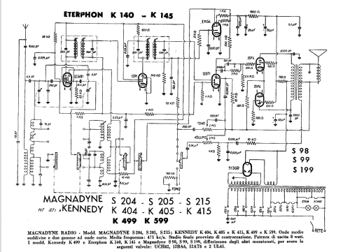 K405; Kennedy marca / (ID = 502442) Radio